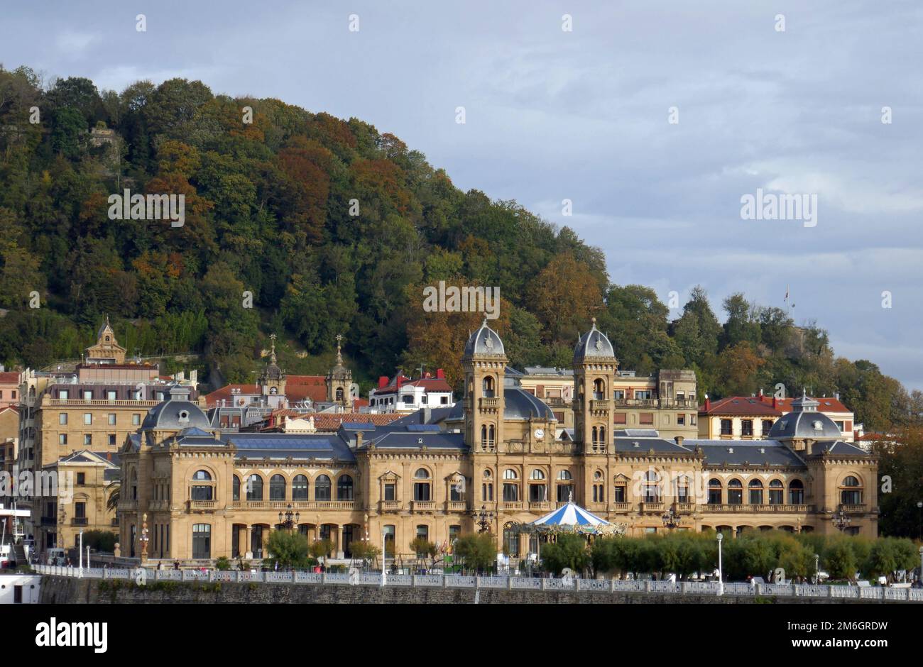 Hôtel de ville de Donostia San Sebastian en Espagne Banque D'Images