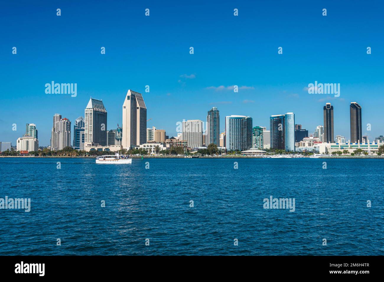 Horizon de San Diego, Coronado, San Diego, Californie, États-Unis Banque D'Images