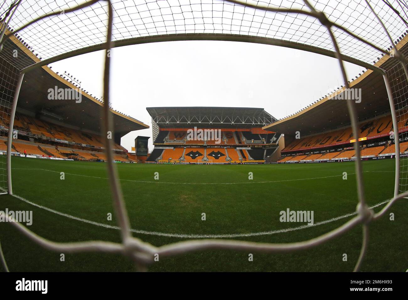 Molineux Stadium - Wolverhampton Wanderers contre Newcastle United, Sky Bet Championship, Molineux, Wolverhampton - 11th février 2017. Banque D'Images