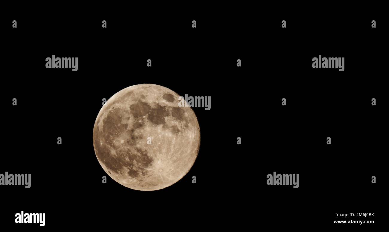 Moon Background est le seul satellite naturel permanent de la Terre Banque D'Images