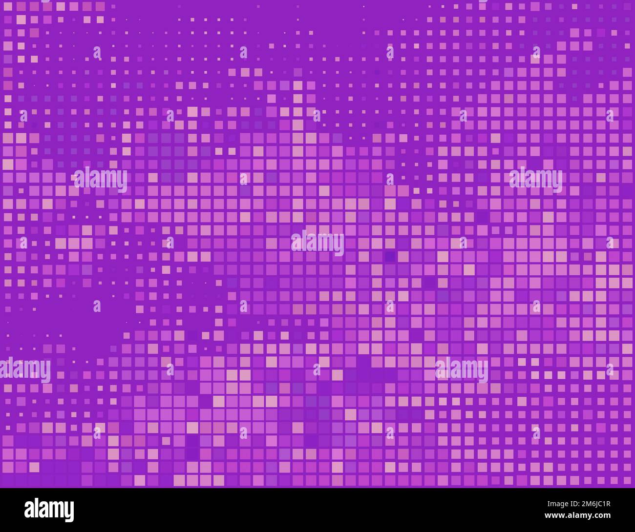 Mosaïque de carrés améthystes et lavande sur fond violet. Motif graphique vectoriel Illustration de Vecteur