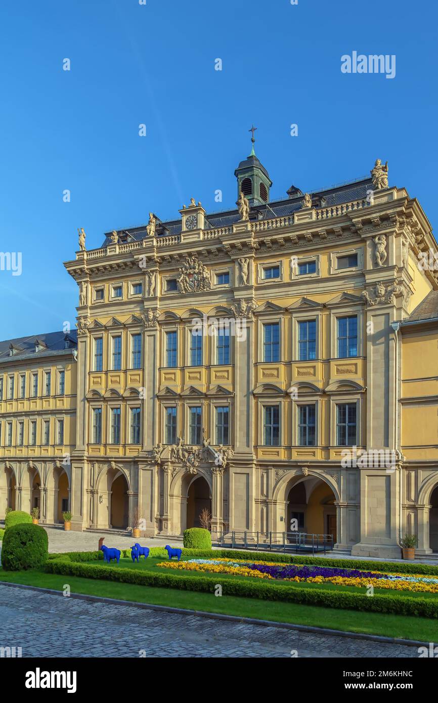 Stiftung Juliusspital, Wurzburg, Allemagne Banque D'Images