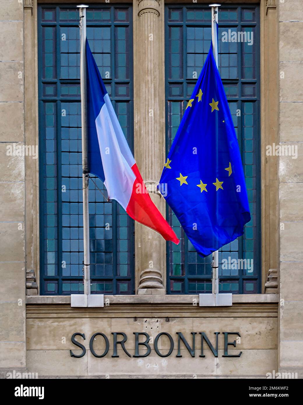 Bâtiment de la Sorbonne, Paris, France Banque D'Images