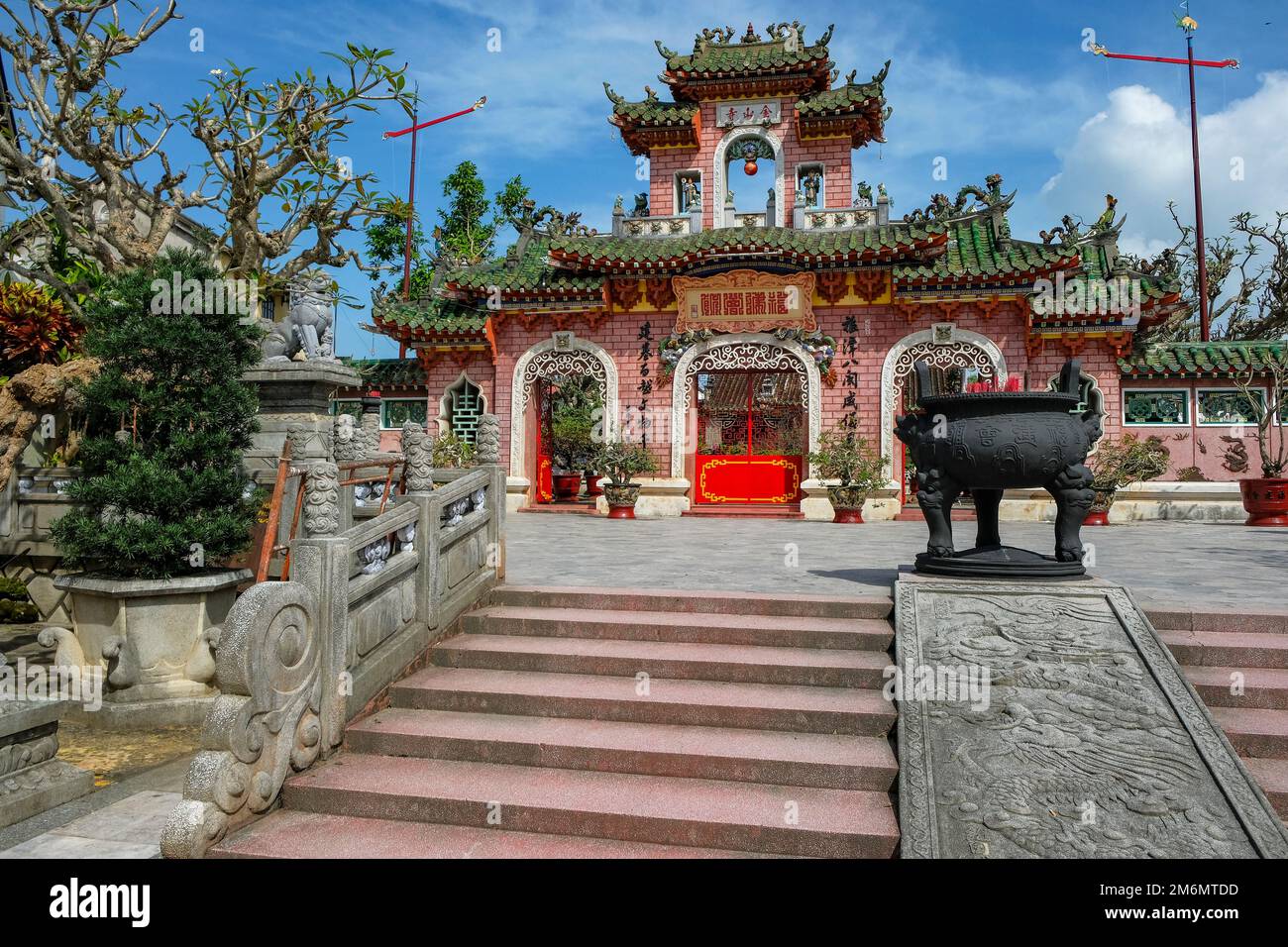 Hoi an, Vietnam - 27 décembre 2022 : salle d'Assemblée de Phuc Kien à Hoi an, Vietnam. Banque D'Images