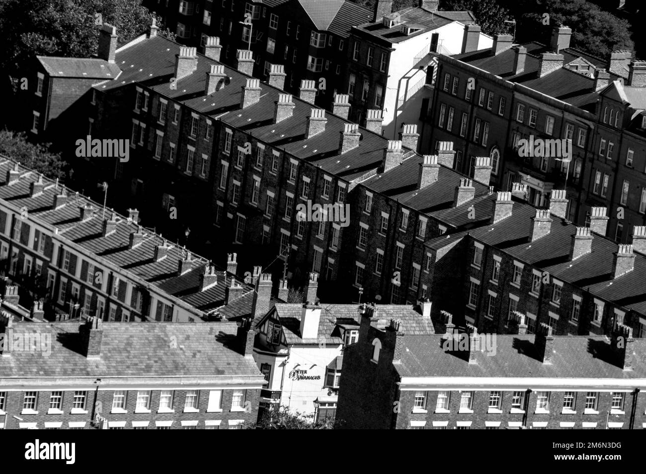 Autour du Royaume-Uni - les rues de Liverpool Banque D'Images