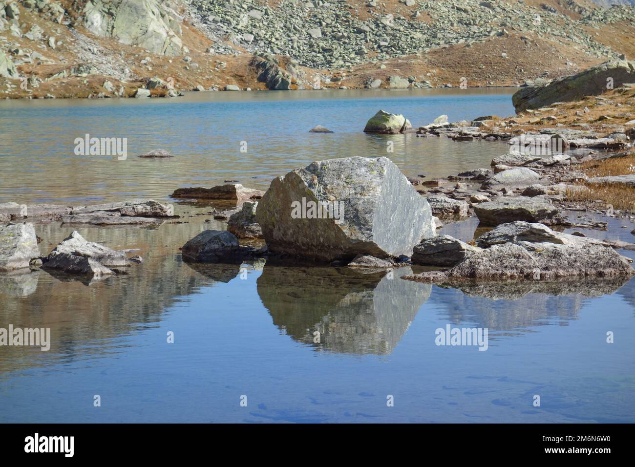 L'automne dans les Alpes suisses Banque D'Images