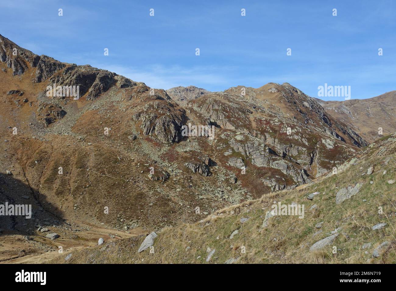 L'automne dans les Alpes suisses Banque D'Images