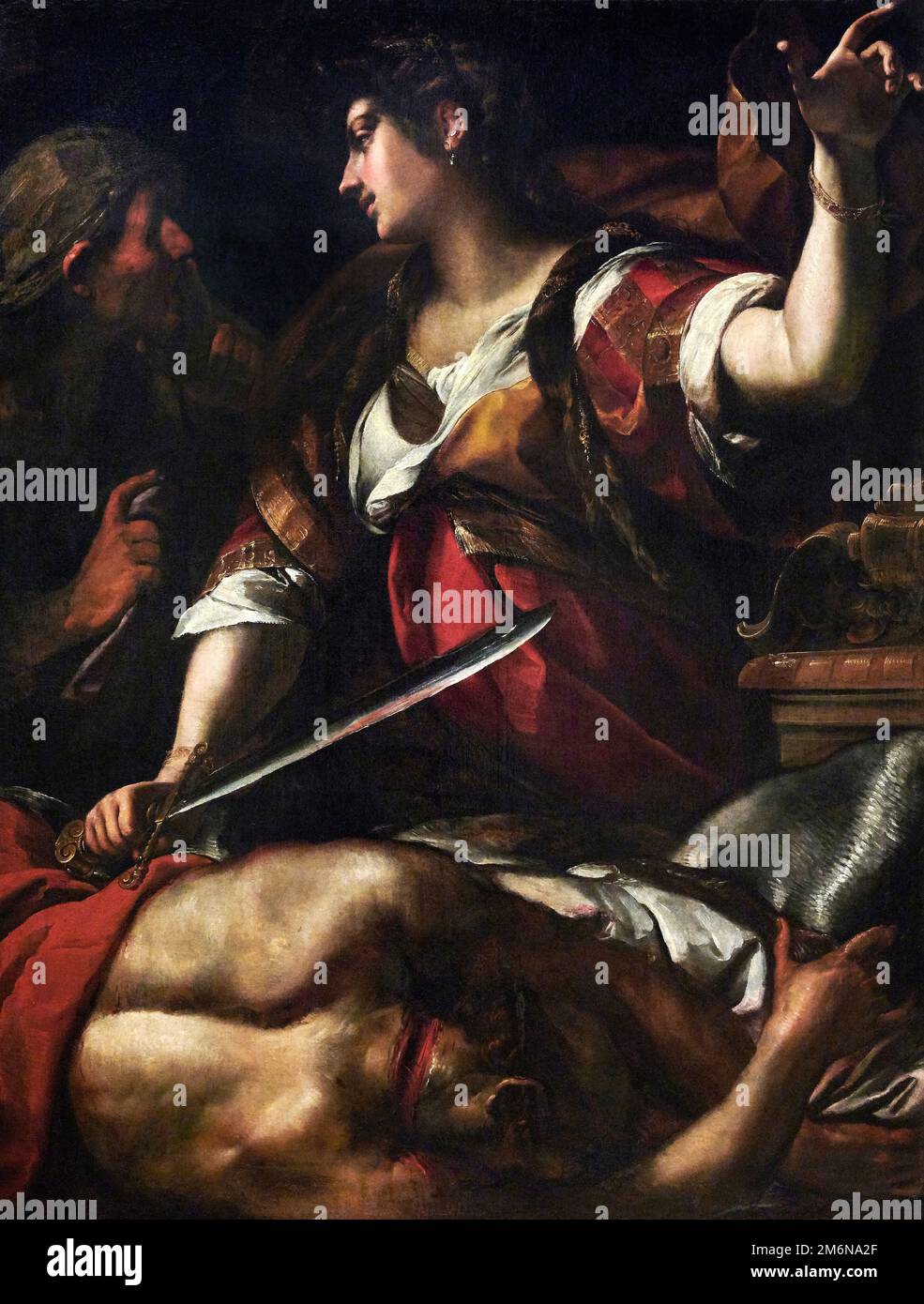 Giuditta e Oloferne - olio su tela - Giulio Cesare Procacini - 1620 - Milano, Pinacoteca del Castello Sforzesco Banque D'Images