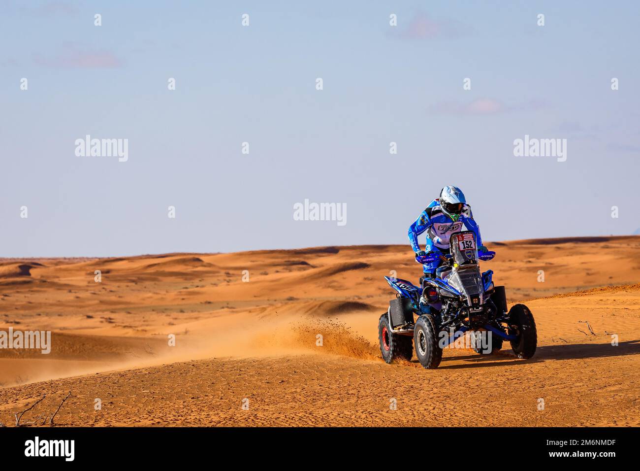 Arabie Saoudite. 05th janvier 2023. 152 ANDUJAR Manuel (arg), 7240 Team, Yamaha, Quad, Motul, Action pendant la phase 5 du Dakar 2023 autour de Haïti, sur 5 janvier 2023 à Haïti, Arabie Saoudite - photo Frédéric le Floc’h / DPPI crédit: DPPI Media/Alamy Live News Banque D'Images
