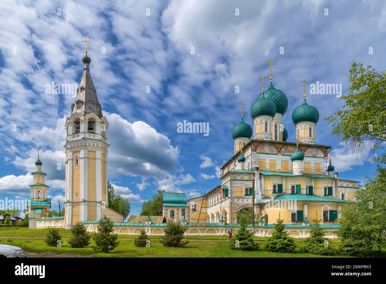 Cathédrale de Résurrection, Tutayev, Russie Banque D'Images