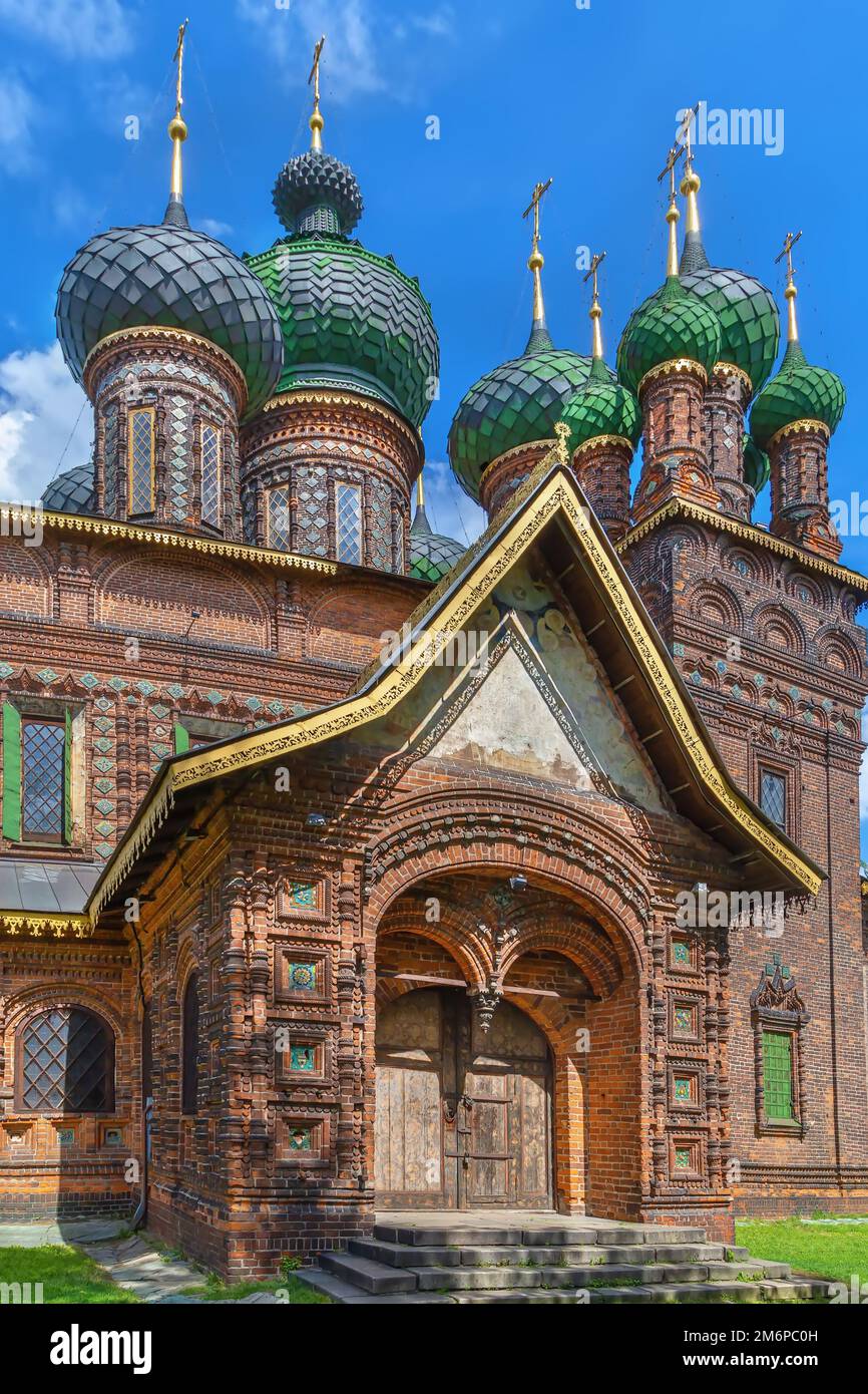 Église de Jean-Baptiste, Yaroslavl, Russie Banque D'Images