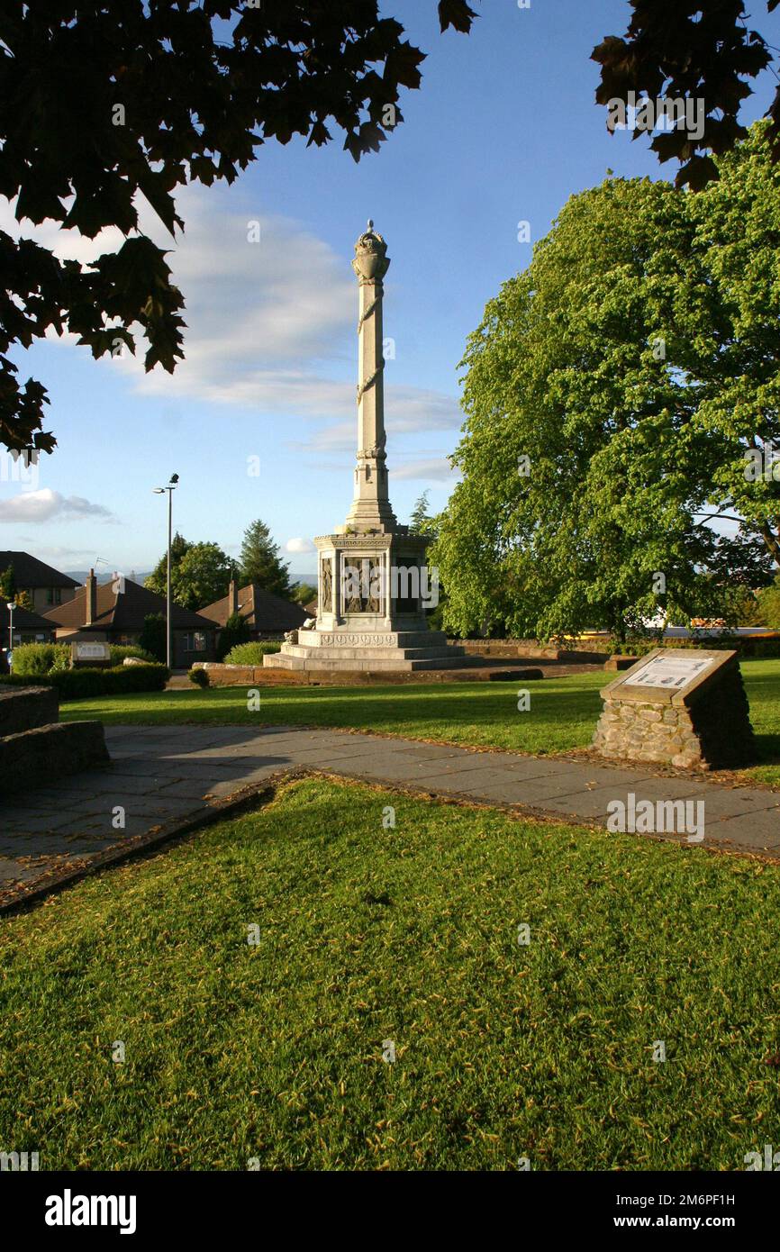 Renfrewshire Wallace Monument Elderslie, Johnstome, Écosse, RoyaumeUni