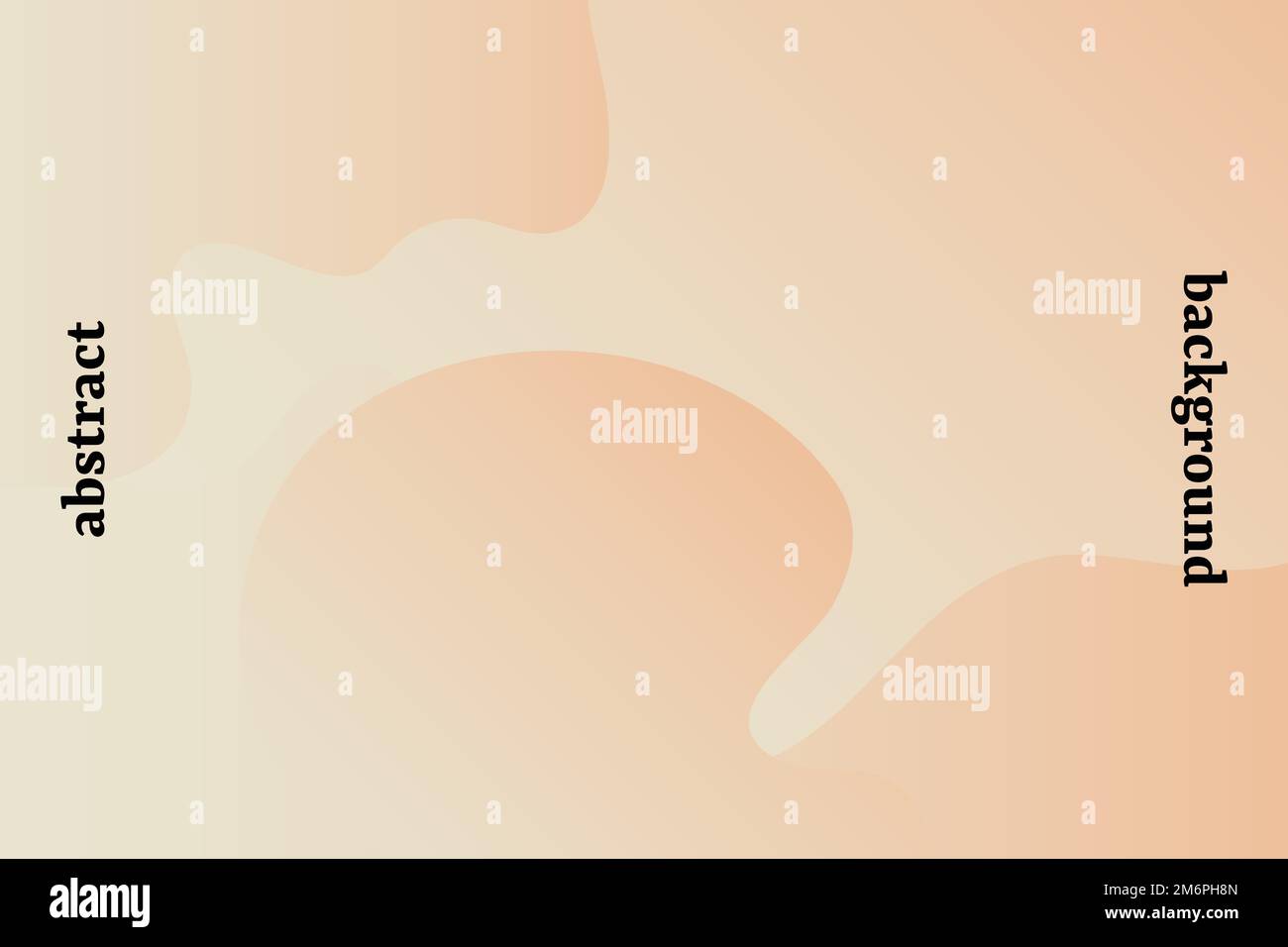 Vecteur d'arrière-plan abstrait à motifs orange et beige Illustration de Vecteur