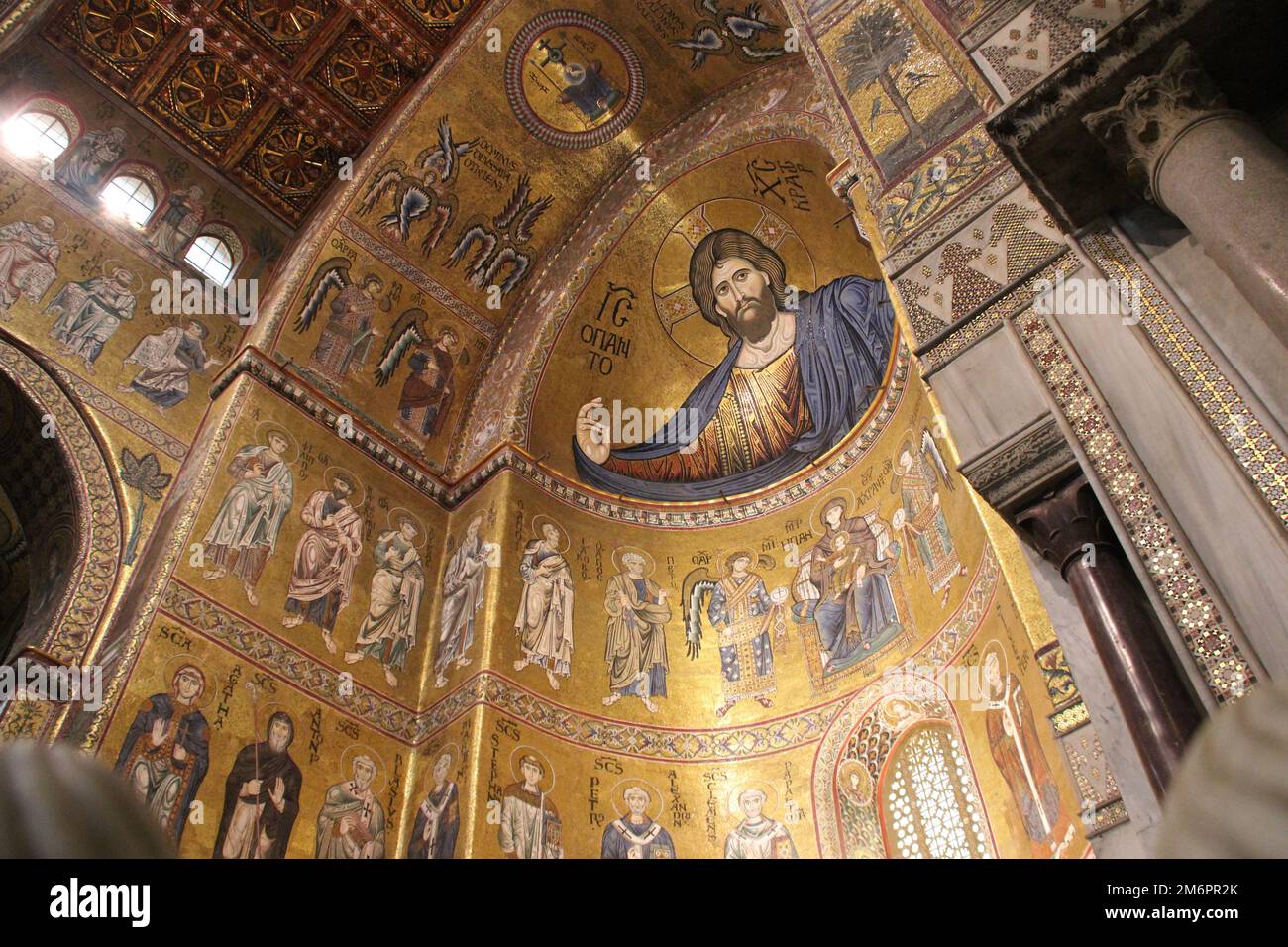 cathédrale de monreale en sicile (italie) Banque D'Images cathédrale de monreale en sicile (italie) Banque D'Images