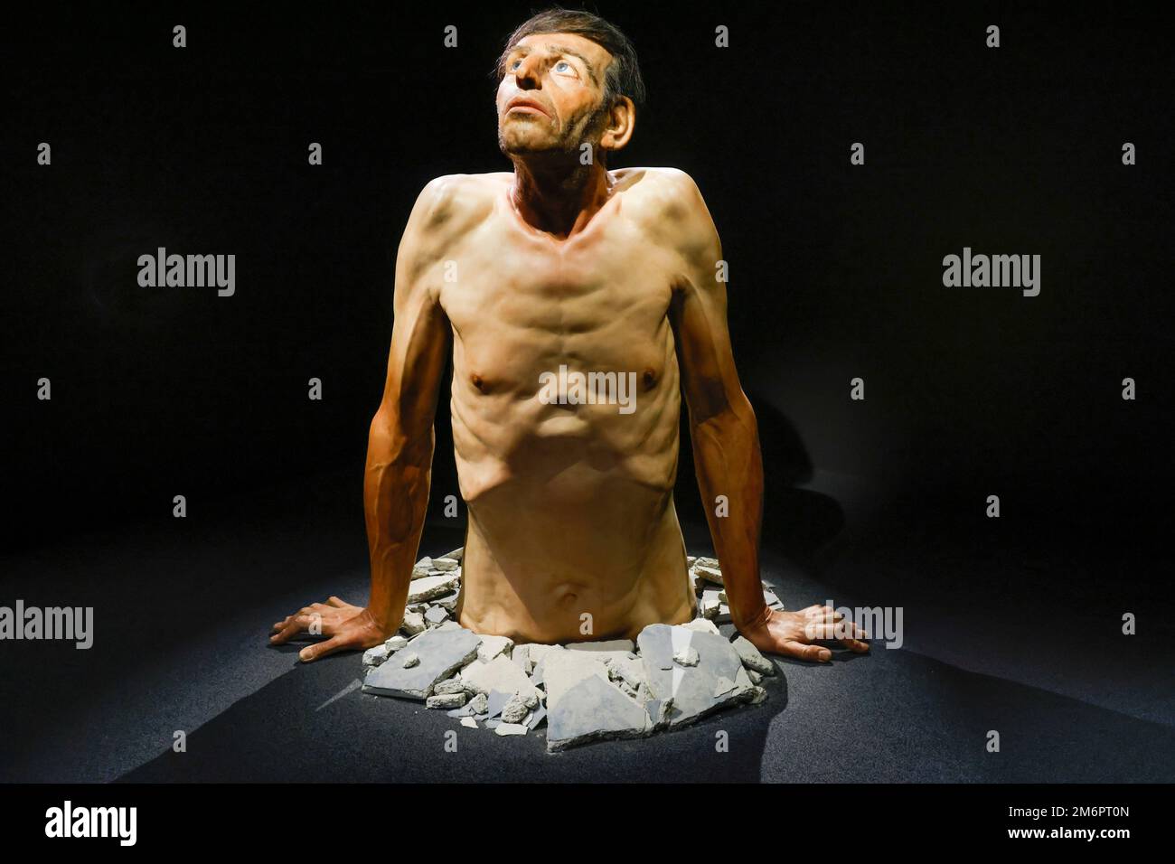 HYPERRÉALISME, CE N'EST PAS UNE EXPOSITION DE CORPS MAILLOL MUSEUM PARIS Banque D'Images