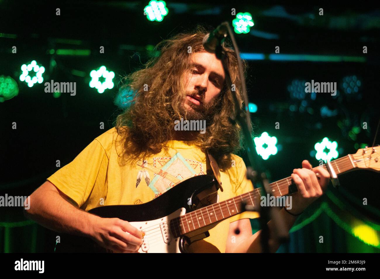 The Ghost of a Sabre Tooth Tiger - Sean Lennon en concert au Brooklyn Bowl Banque D'Images