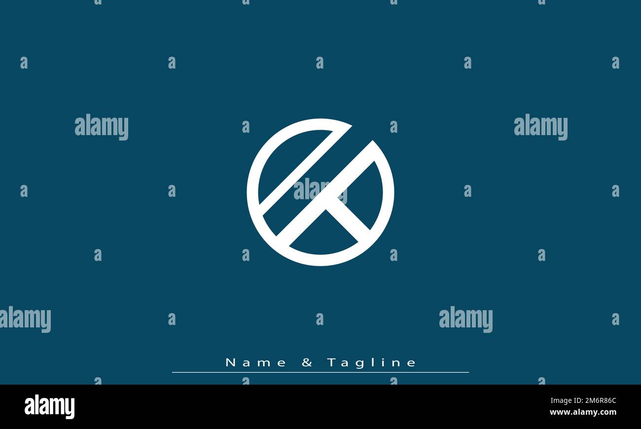 Lettres de l'alphabet initiales Monogram logo PB , BP Illustration de Vecteur