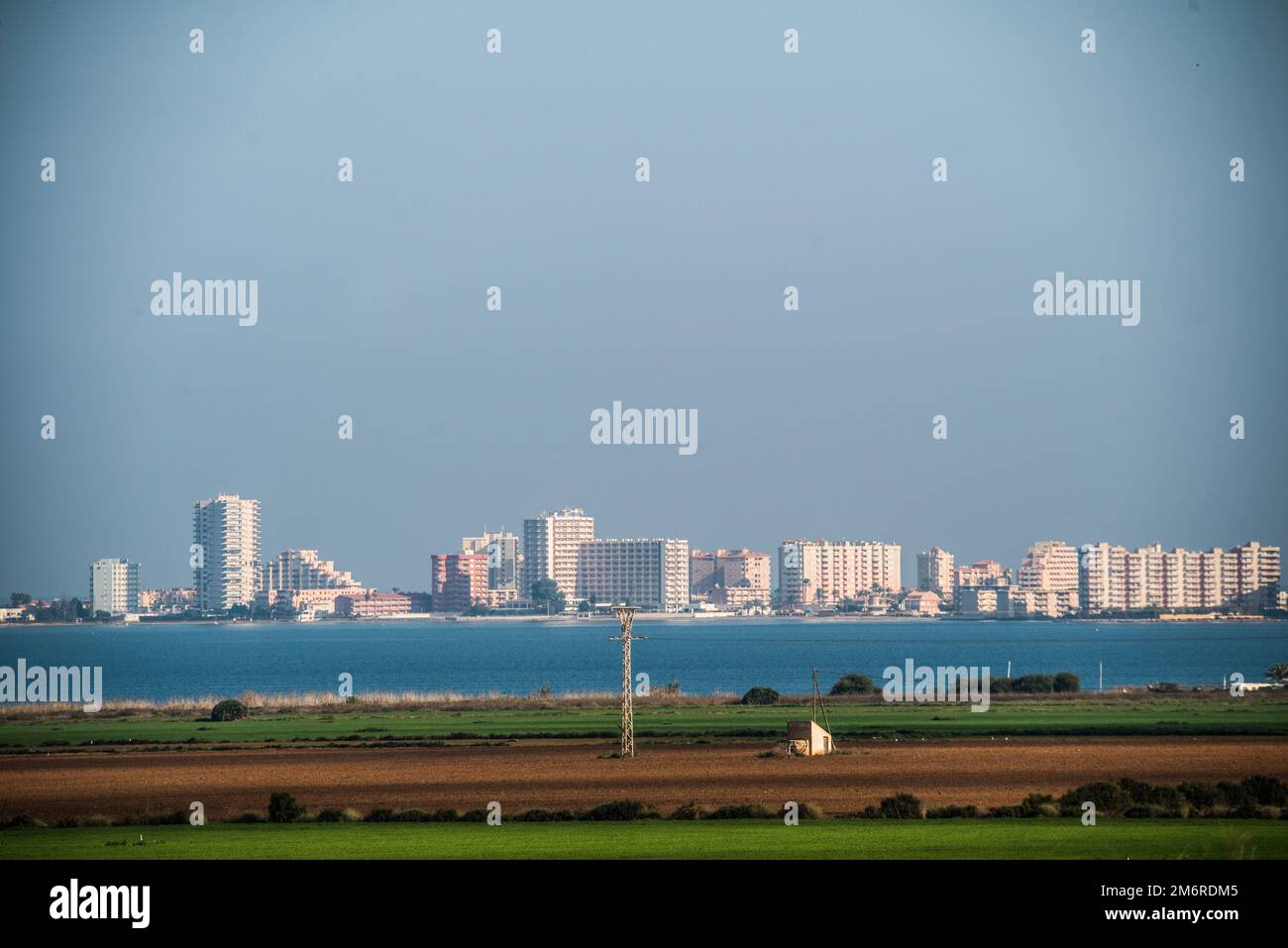 La Manga del Mar Menor, Murcia, Espagne Banque D'Images