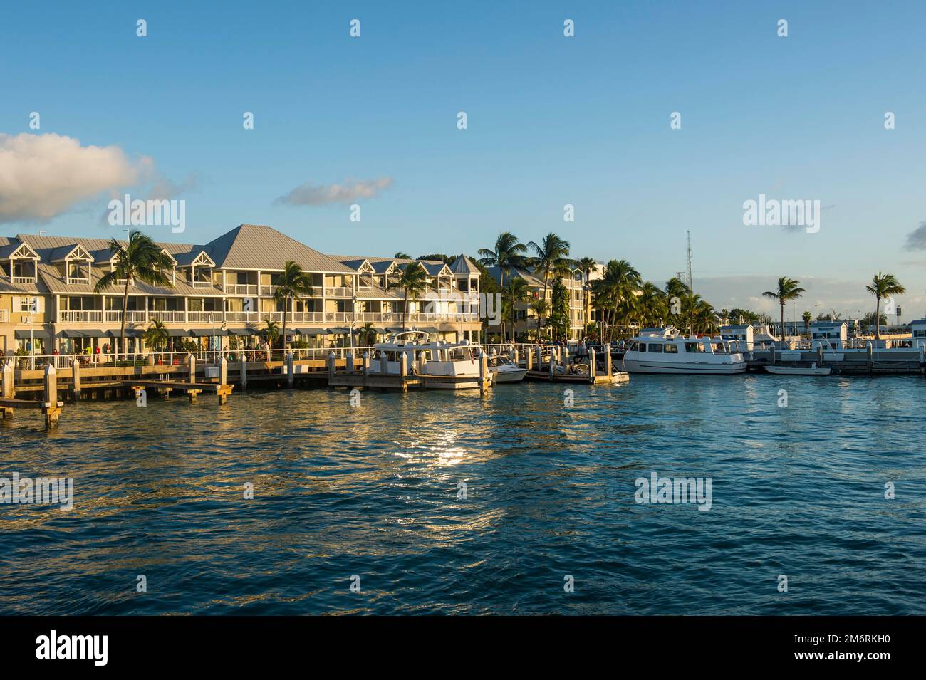 Front de mer de Key West, Floride, États-Unis Banque D'Images