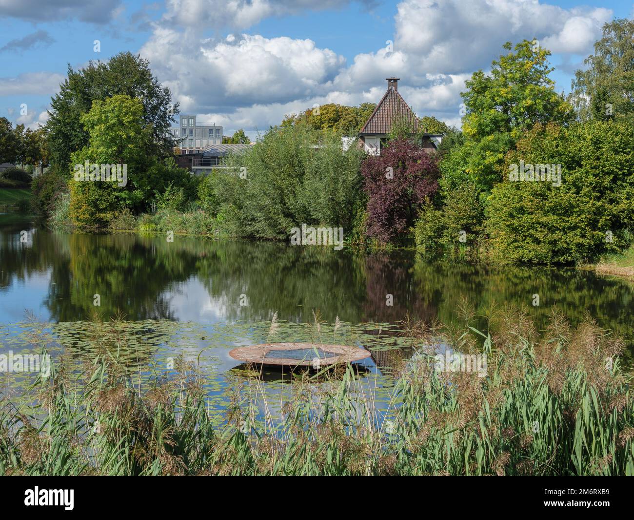 Doesburg sur la rivière Ijssel Banque D'Images