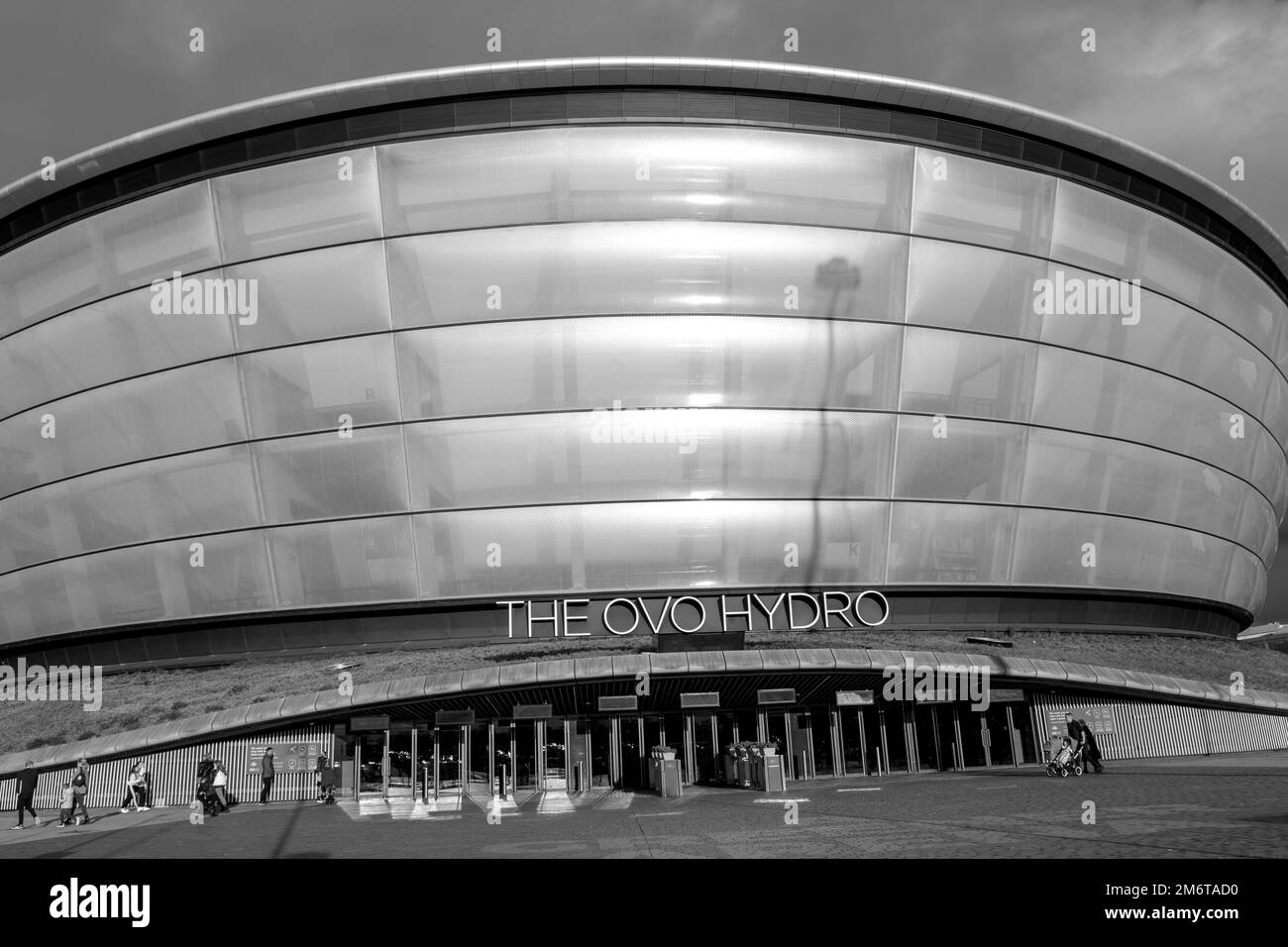 Finnieston Crane, Clyde Arc, OVO Hydro, SEC Armadillo Glasgow 2023. Banque D'Images