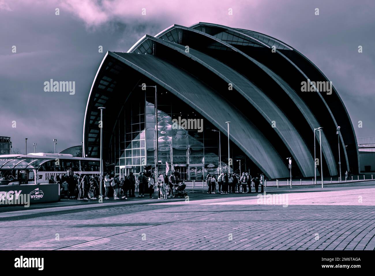 Finnieston Crane, Clyde Arc, OVO Hydro, SEC Armadillo Glasgow 2023. Banque D'Images