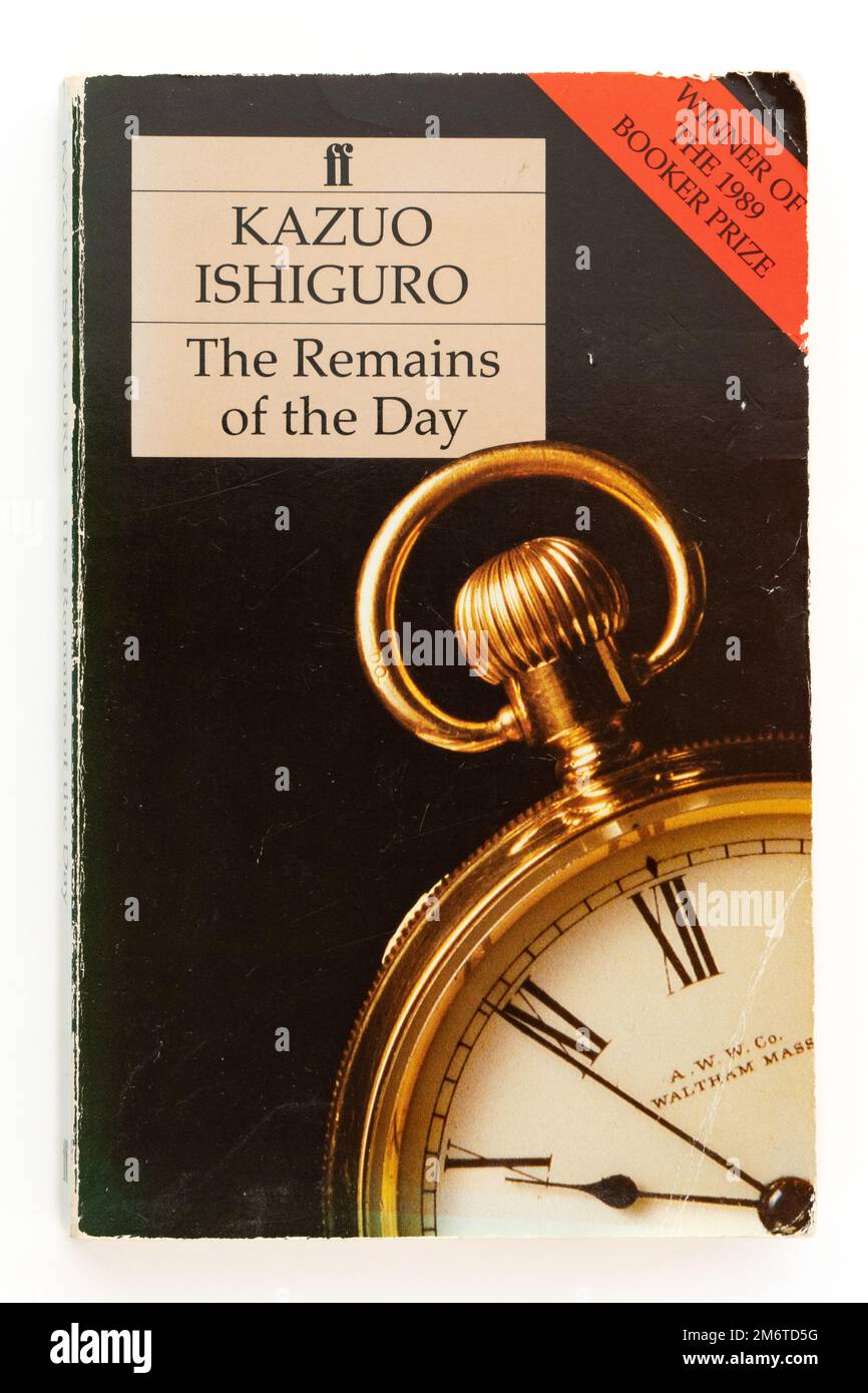 Les vestiges du jour - Kazuo Ishiguro. (usage éditorial uniquement) Banque D'Images