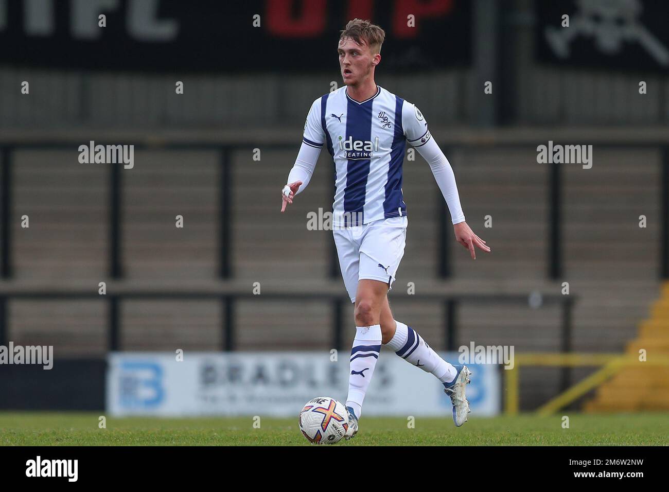 Hednesford, Royaume-Uni. 05th janvier 2023. Jamie Andrews de West Bromwich Albion pendant le match de coupe de Premier League West Bromwich Albion vs Middlesbrough U23 à Keys Park, Hednesford, Royaume-Uni, 5th janvier 2023 (photo de Gareth Evans/News Images) Credit: News Images LTD/Alay Live News Banque D'Images