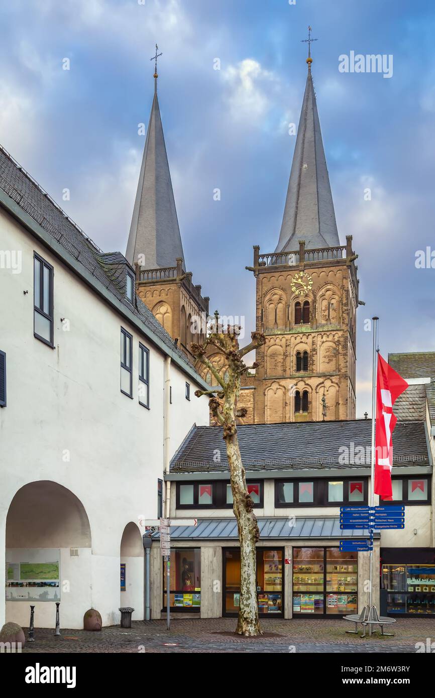 Cathédrale de Xanten, Allemagne Banque D'Images