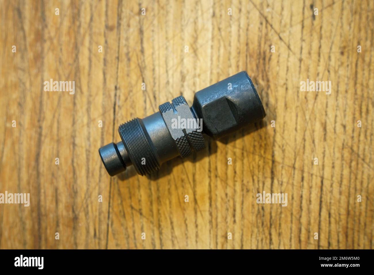 Extracteur de manivelle de vélo Banque D'Images