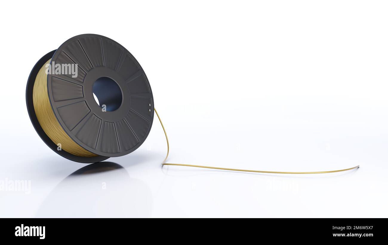 3D matériau du filament de l'imprimante Banque D'Images