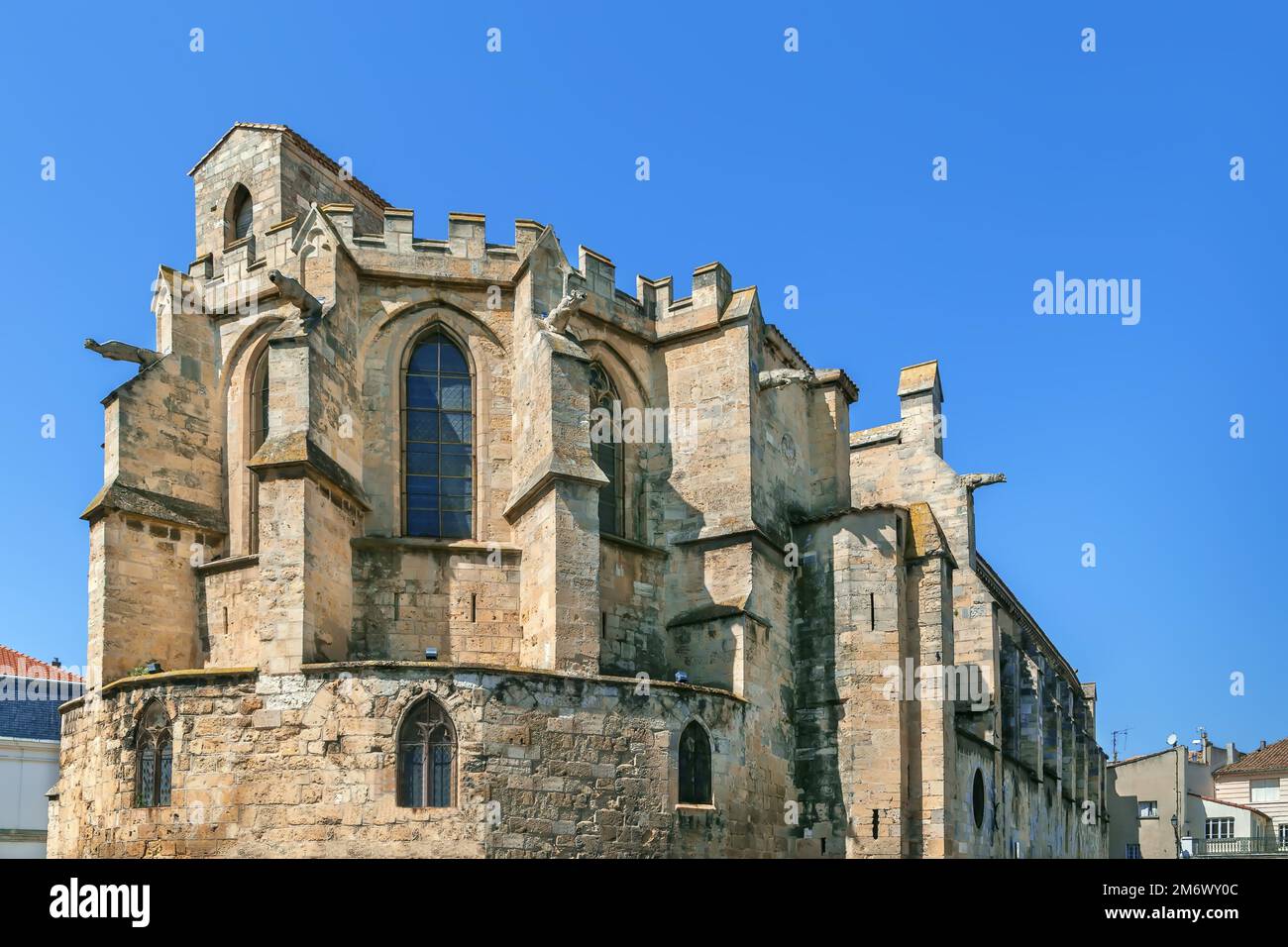 Église notre-Dame de Lamourguier, Narbonne, France Banque D'Images