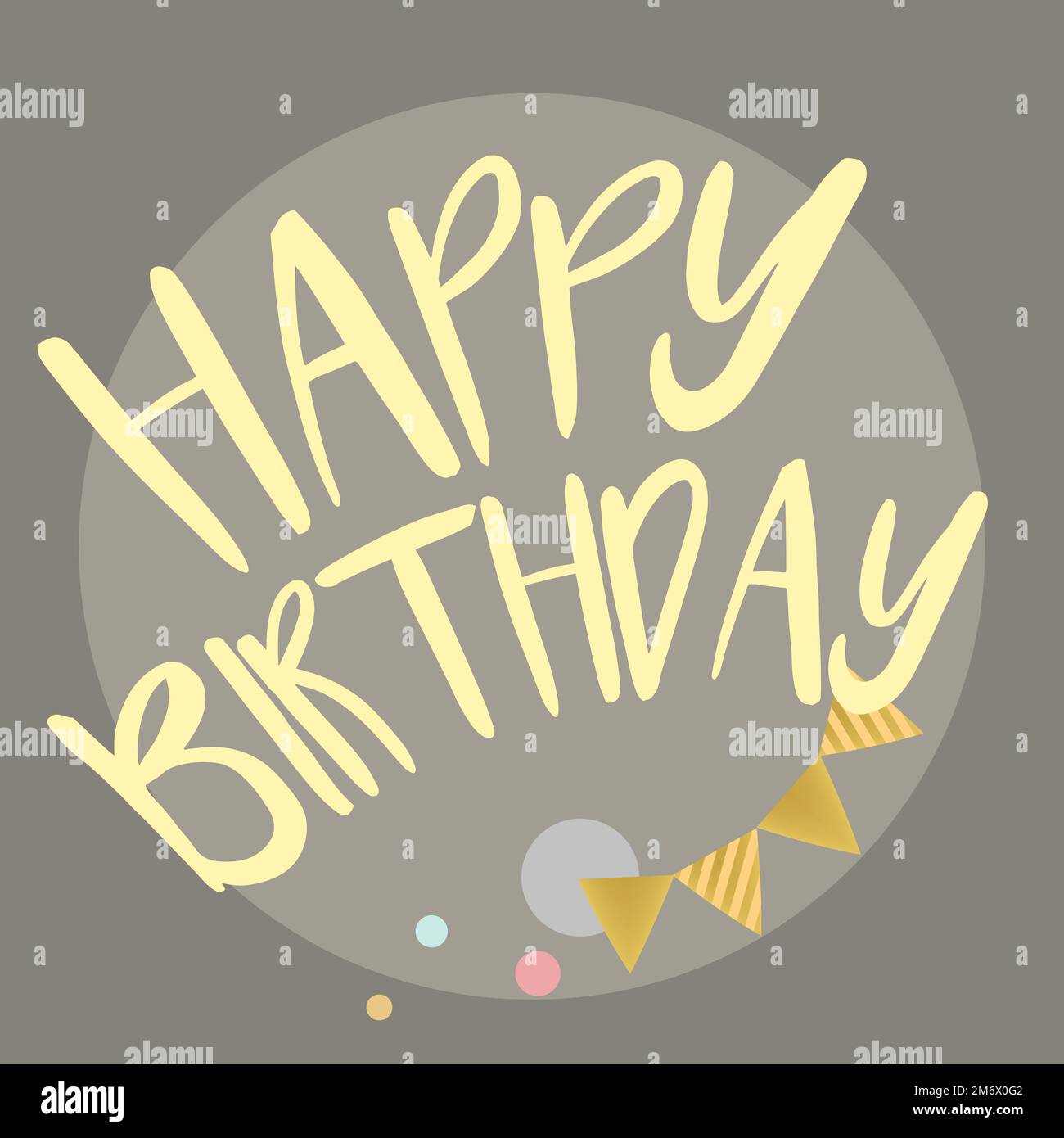 Joyeux anniversaire typographie design vecteur Illustration de Vecteur