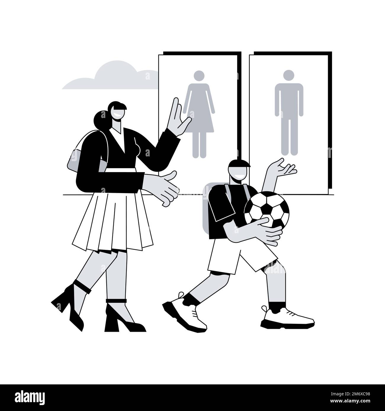 Illustration du vecteur de concept abstrait de démarrage. Lancement de start-up, entrepreneuriat, nouvelle idée d'entreprise, travail indépendant, entreprise d'affaires, mentorat, marke Illustration de Vecteur