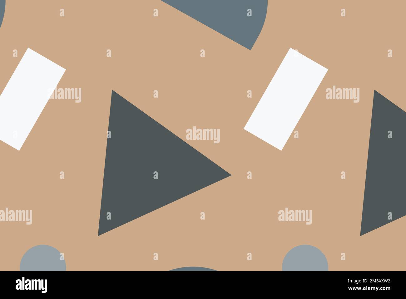 Vecteur d'arrière-plan à motif Memphis décoloré Illustration de Vecteur