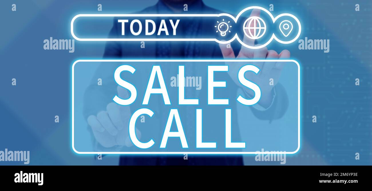 Signature manuscrite – appel de vente. Aperçu de l'entreprise appel téléphonique effectué par un représentant commercial d'une entreprise Banque D'Images