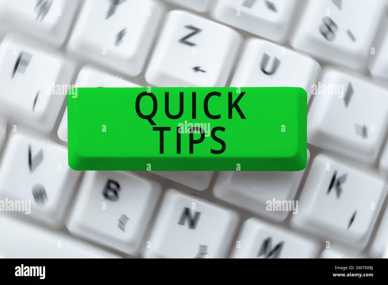 Conseils rapides sur les légendes conceptuelles. Mot pour petit mais particulièrement utile morceau de conseils pratiques Banque D'Images