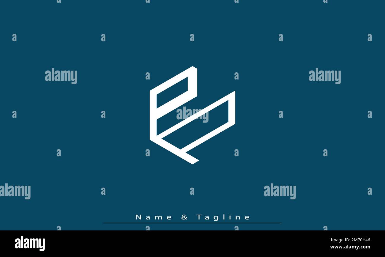Lettres de l'alphabet initiales Monogram logo PP Illustration de Vecteur