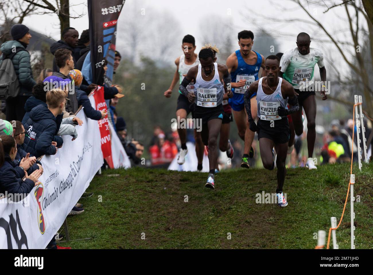 Birhanu Balew (BHR) et Rodrigue Kwizera (BDI) Banque D'Images