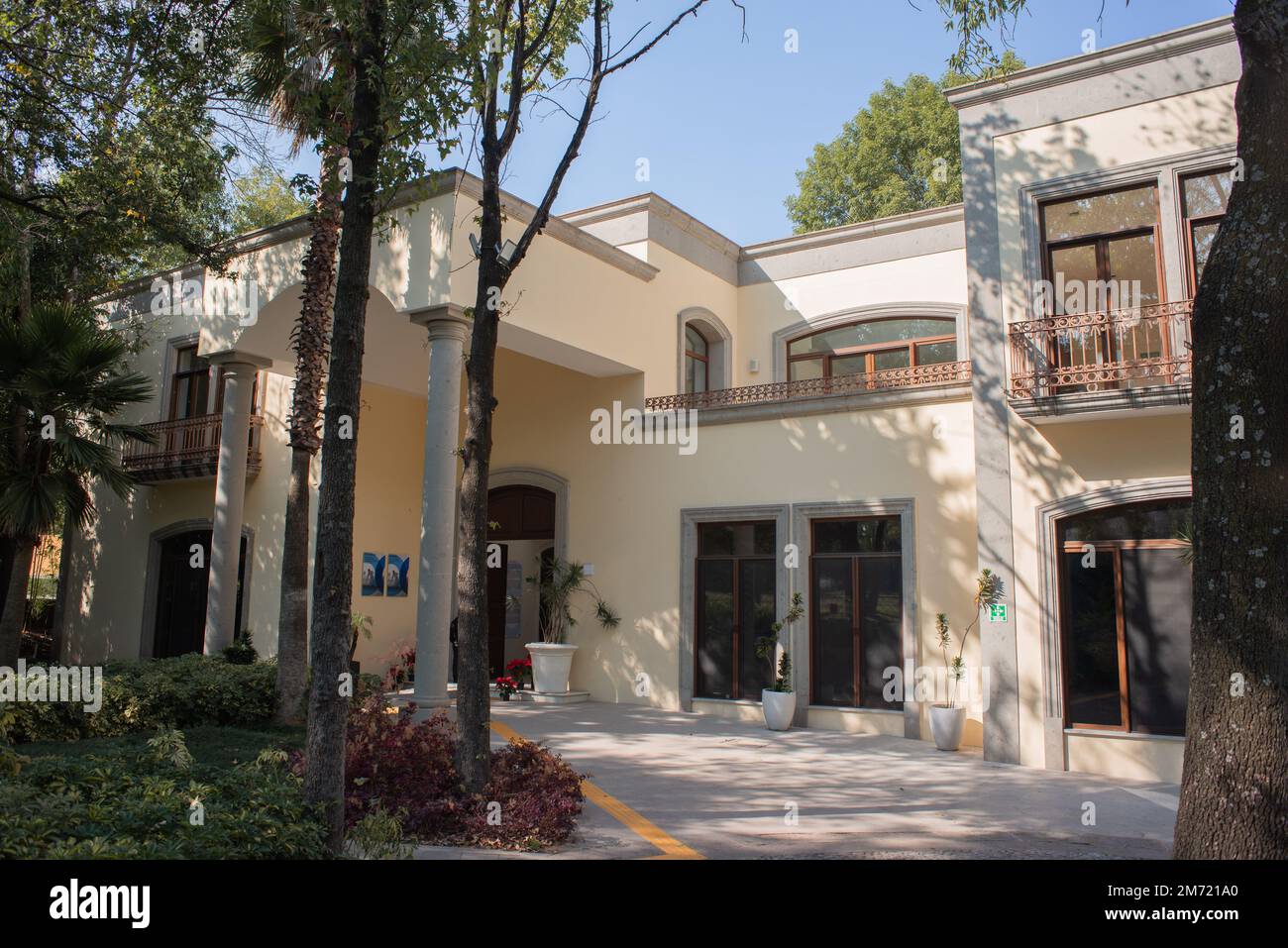 Ciudad de mexico, CDMX, 10 12 22, Maison d'hôtes présidentielle, Museo de los Pinos Banque D'Images