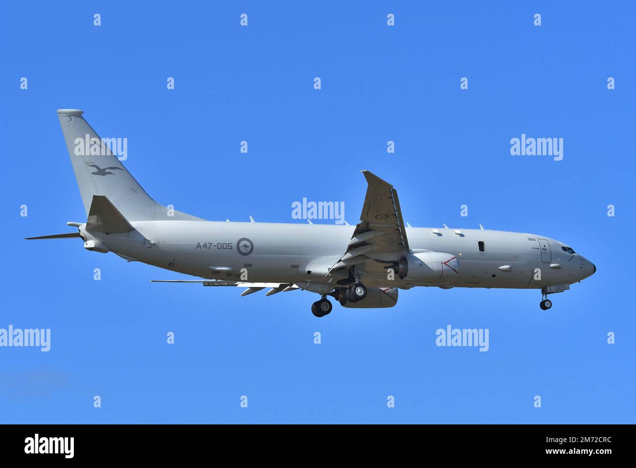 Préfecture de Kanagawa, Japon - 12 novembre 2022 : Boeing P-8A de la Royal Australian Air Force maritime Poséidon multimission. Banque D'Images