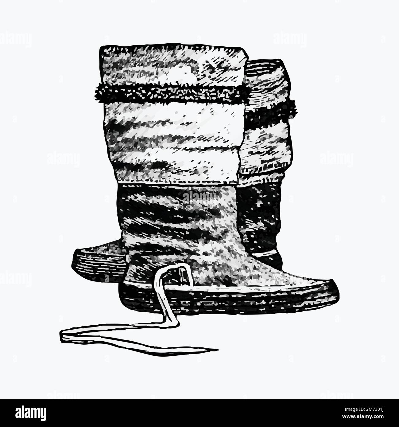Eskimo bottes illustration vecteur Illustration de Vecteur