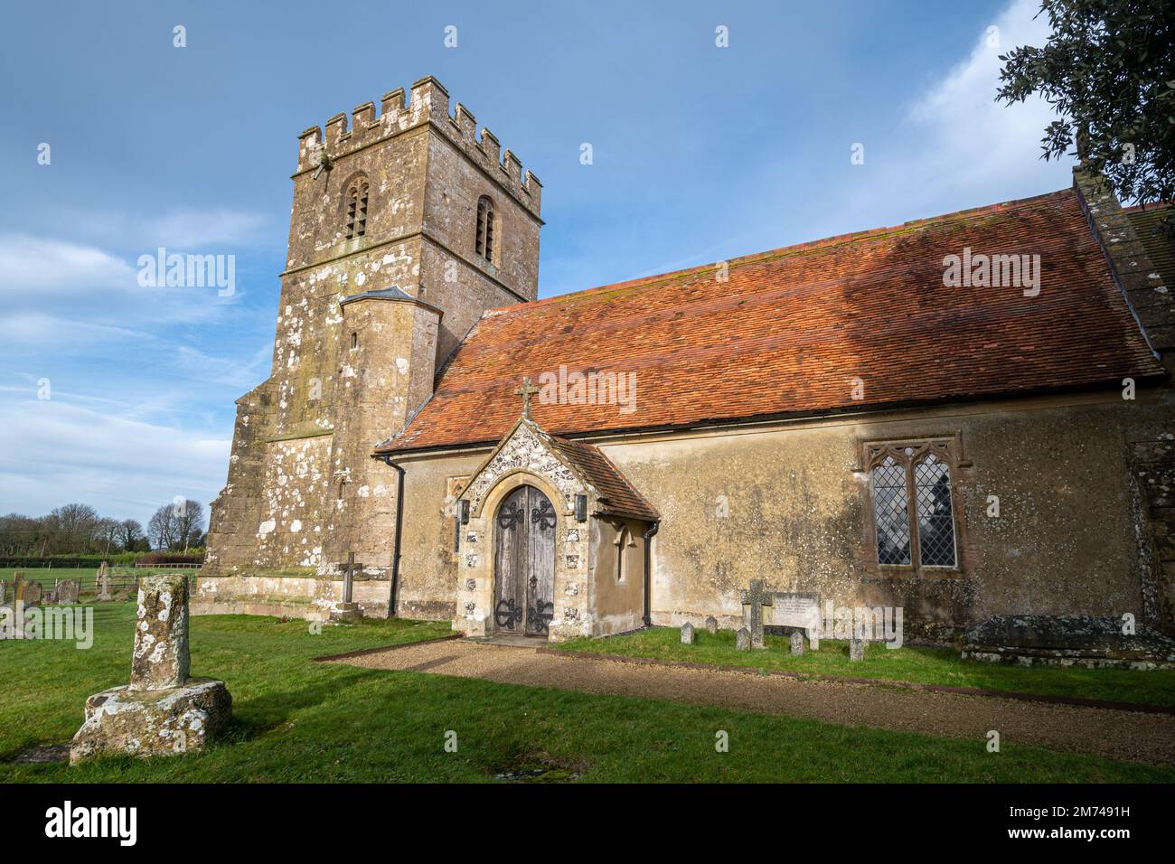 Église paroissiale All Saints à Farnborough, West Berkshire, Angleterre, Royaume-Uni Banque D'Images