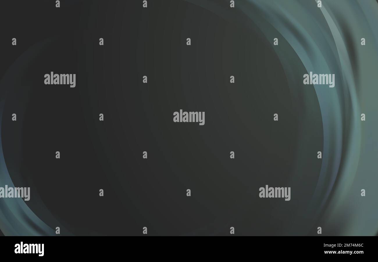 Arrière-plan de la bordure de l'onde lumineuse verte Illustration de Vecteur