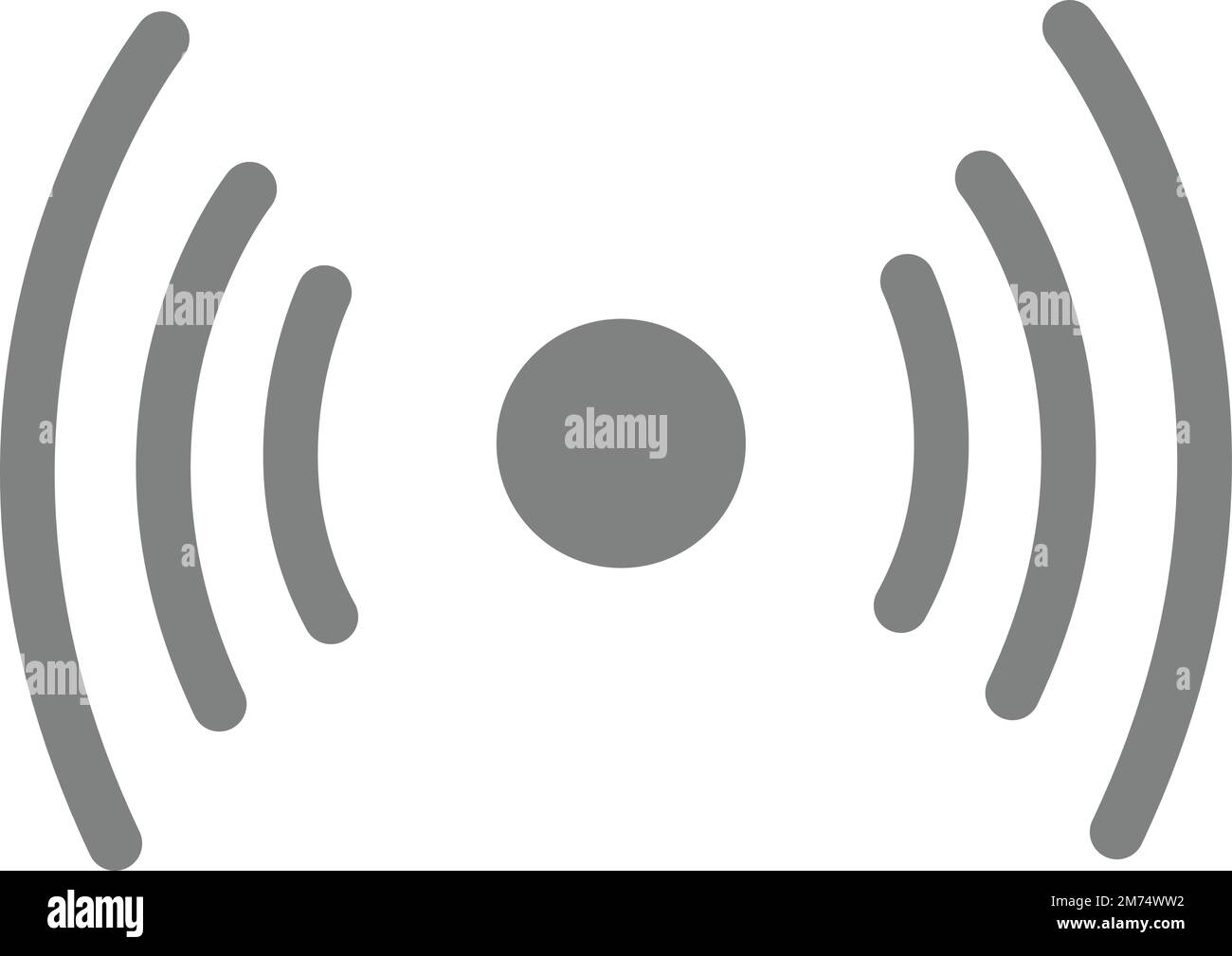 Icône de diffusion vidéo, pictogramme de diffusion, illustration vectorielle Illustration de Vecteur