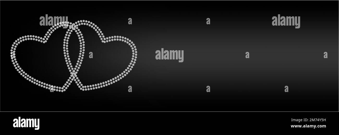 14 février de Saint-Valentin. Cadeaux, confetti, coeurs rouges de papier sur fond bleu pastel. Concept de la Saint-Valentin. Flat lay, vue de dessus, Illustration de Vecteur