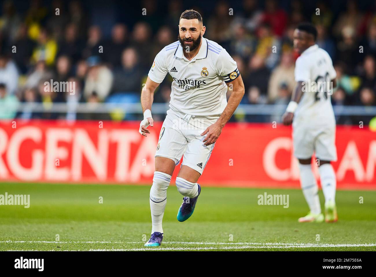 Villarreal, Espagne. 07th janvier 2023. Karim Benzema Real Madrid Credit: Saolab/Alay Live News Banque D'Images
