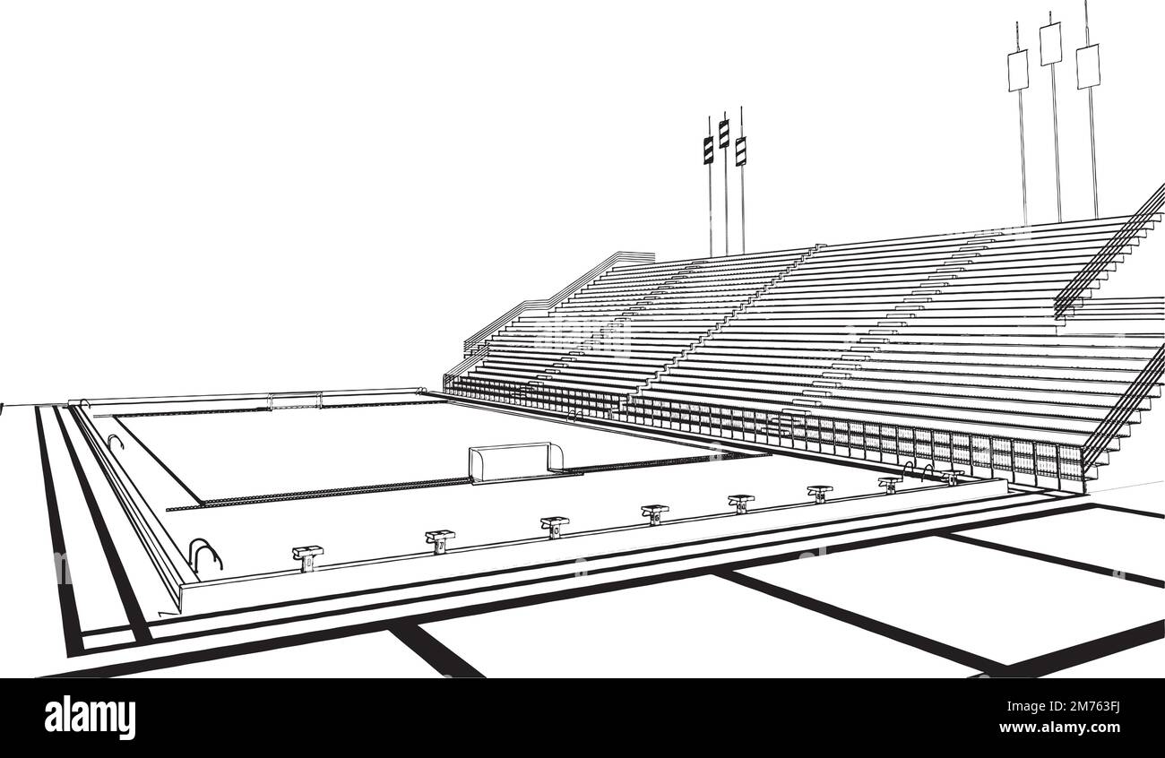 Piscine Vector Illustration de Vecteur