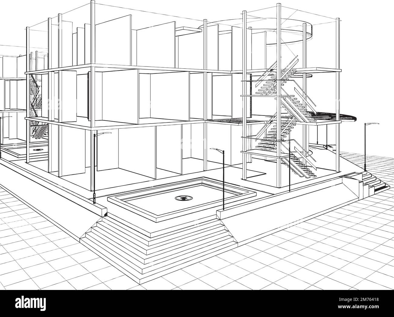 Structures abstraites vecteur de structure Illustration de Vecteur
