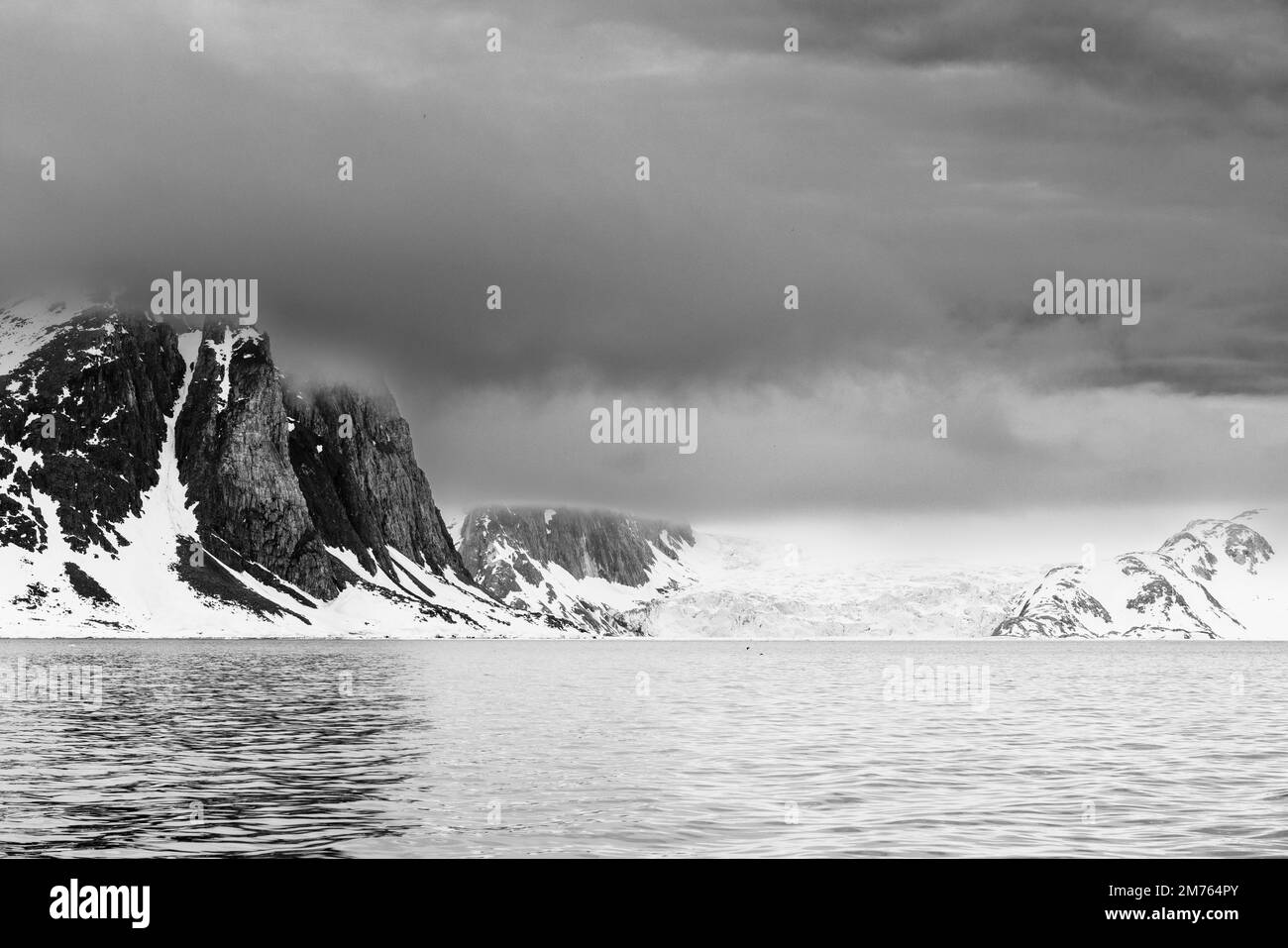 Spitsbergen, Iles Svalbard, Norvège. Banque D'Images